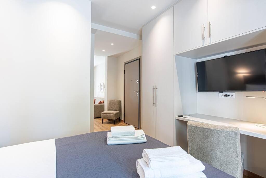 Appartamento Peaceful Shelter In Atene Esterno foto