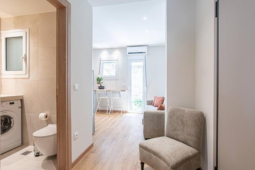 Appartamento Peaceful Shelter In Atene Esterno foto