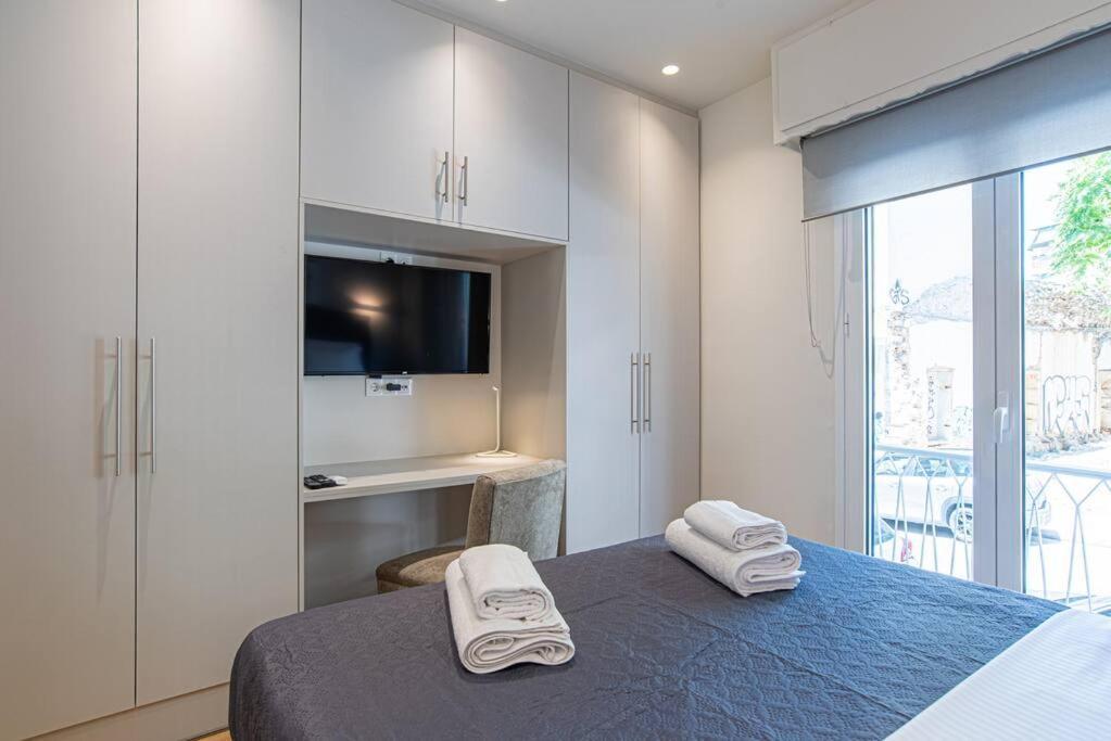 Appartamento Peaceful Shelter In Atene Esterno foto