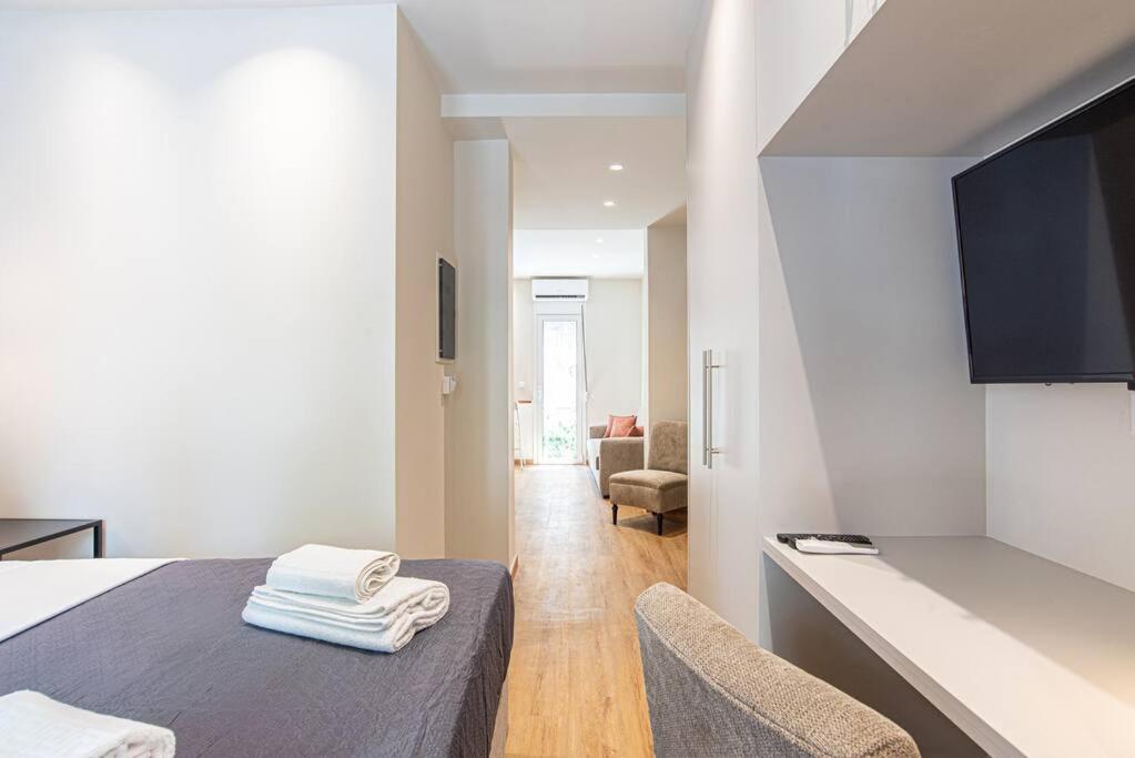 Appartamento Peaceful Shelter In Atene Esterno foto